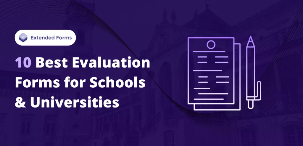 evaluation forms-schools-universities-ExtendedForms banner