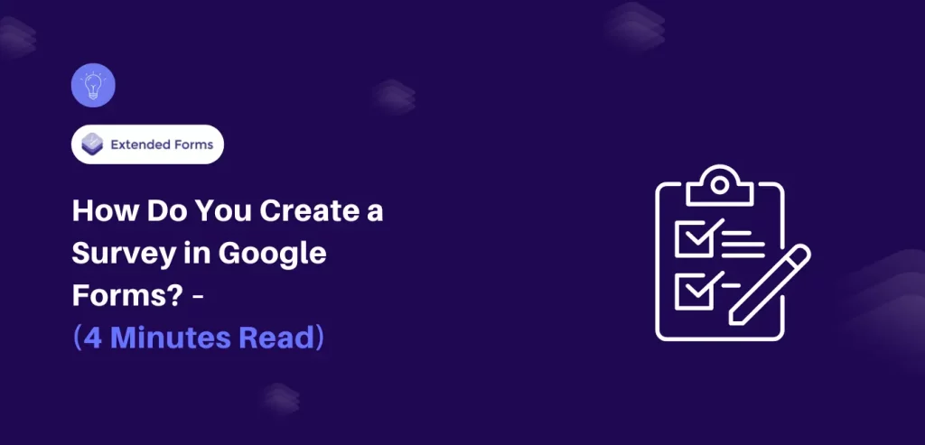 Create a Survey in Google Forms - banner