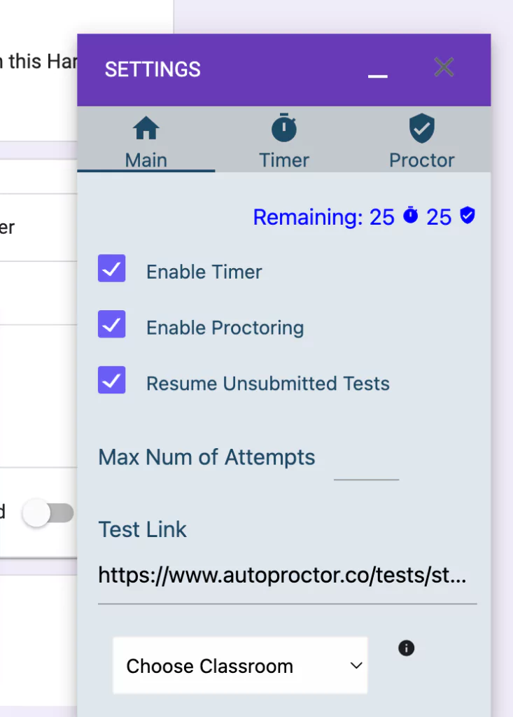 Google Form-based assessments