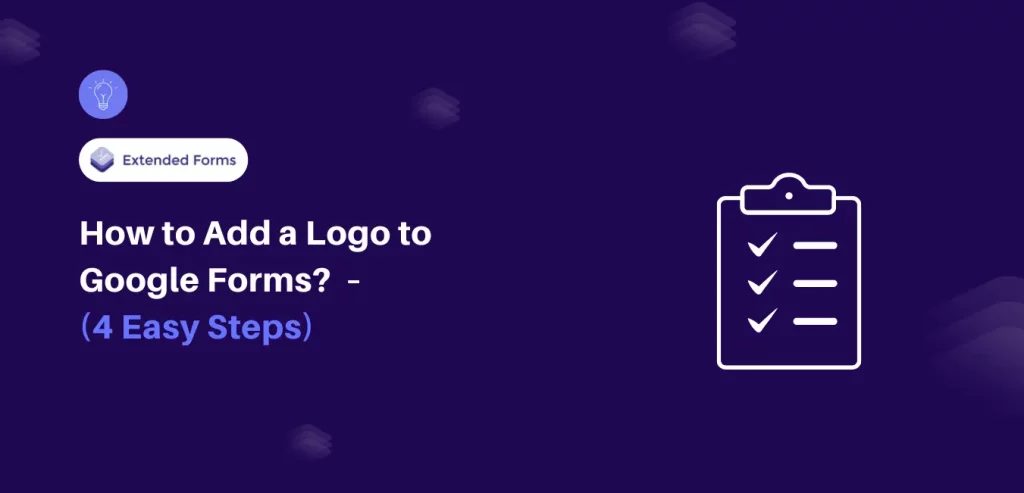 Logo to Google Forms - Banner
