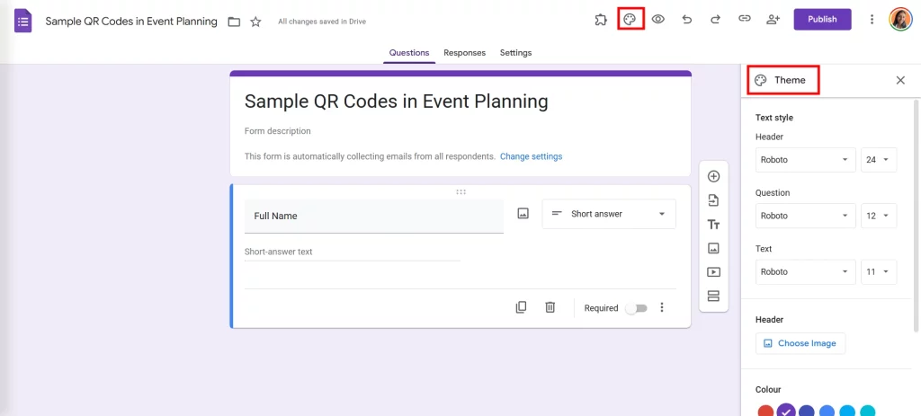 QR Codes in Event Planning -Theme