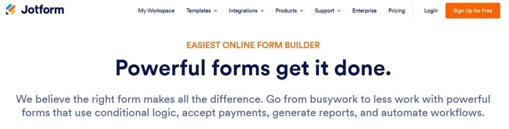 SurveyMonkey Alternatives - JotForm
