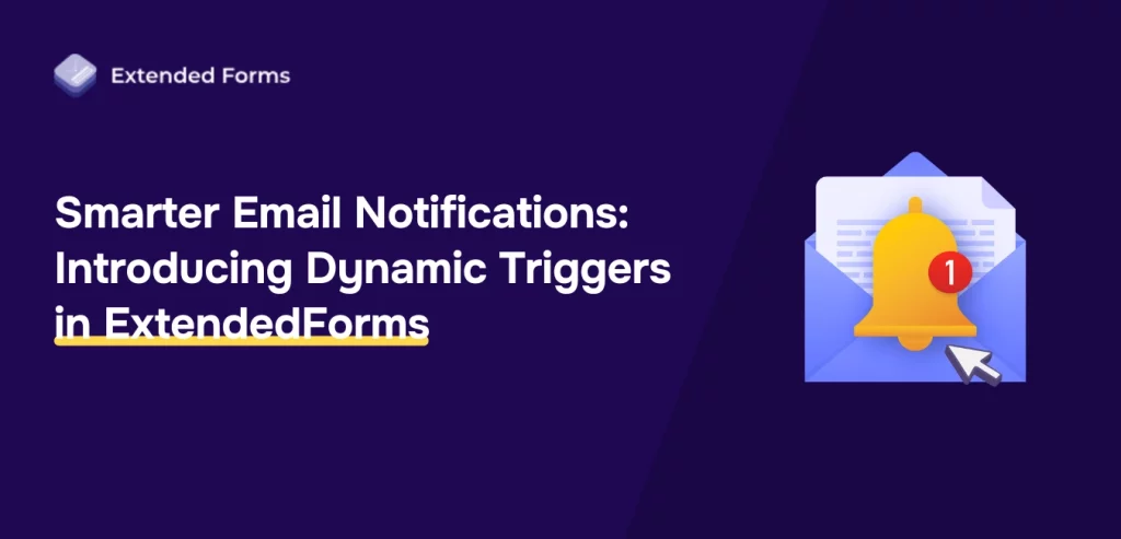 Email notifications banner