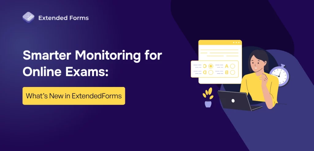Smarter Monitoring for Online Exams Banner