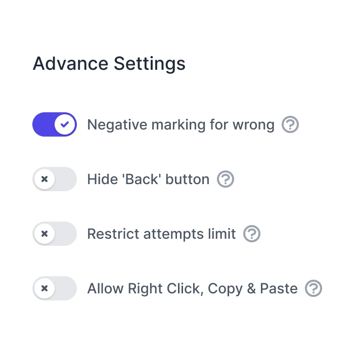 Add a Timer - advance_settings